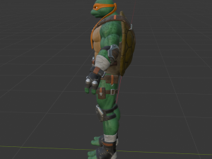 Michelangelo - Fortnite Modelo 3D