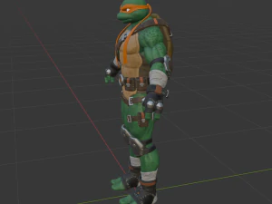 Michelangelo - Fortnite 3D Model