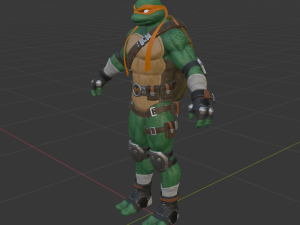 Michelangelo - Fortnite Modelo 3D