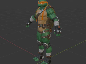 Michelangelo - Fortnite 3D Model