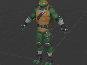Michelangelo - Fortnite Modelo 3D