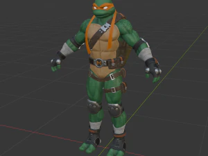 Michelangelo - Fortnite 3D Model