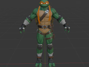 Michelangelo - Fortnite 3D Model