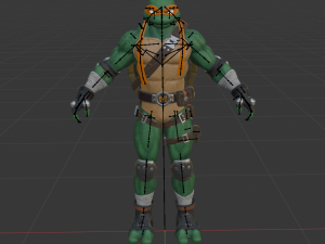 Michelangelo - Fortnite Modelo 3D