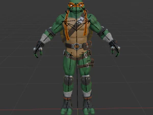 Michelangelo - Fortnite 3D Model