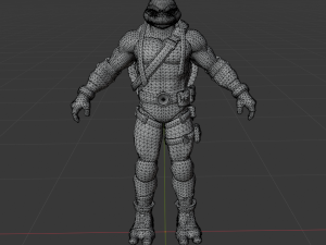 Michelangelo - Fortnite Modelo 3D
