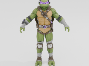 Donatello - Fortnite 3D 모델