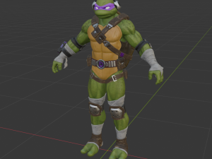 Donatello - Fortnite Modelo 3D