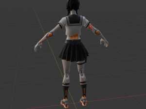 Tsuki- Fortnite Modèle 3D