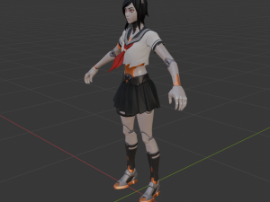 Tsuki- Fortnite Modèle 3D