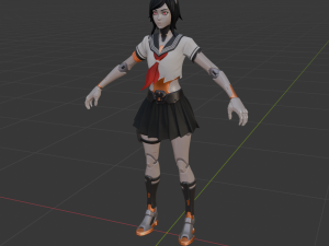 Tsuki- Fortnite Modèle 3D