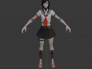 Tsuki- Fortnite Modèle 3D