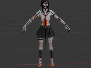 Tsuki- Fortnite 3D Model