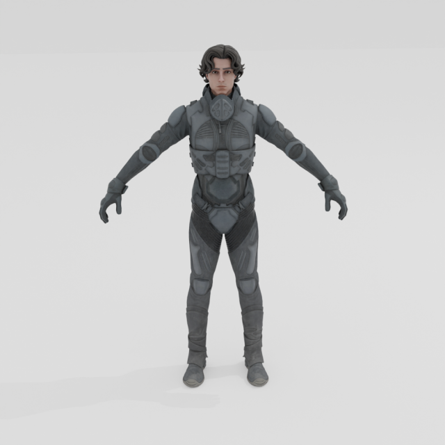 Paul Atreides - Fortnite Modelo 3D .c4d .max .obj .3ds .fbx .stl .blend 