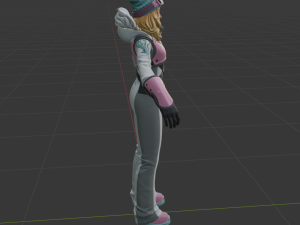 Chloe Kim - Fortnite 3D 模型