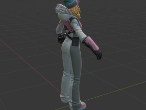Chloe Kim - Fortnite 3D 模型