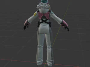 Chloe Kim - Fortnite 3D Model