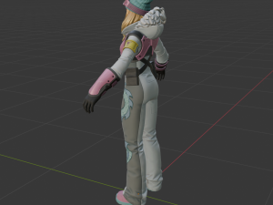 Chloe Kim - Fortnite 3D 模型