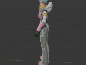 Chloe Kim - Fortnite 3D Model