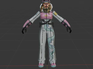 Chloe Kim - Fortnite 3D Model