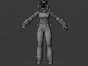 Chloe Kim - Fortnite 3D Model
