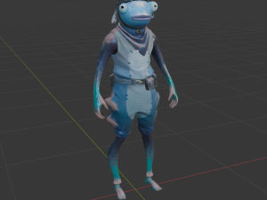 Frozen Fishsticks - Fortnite Modelo 3D