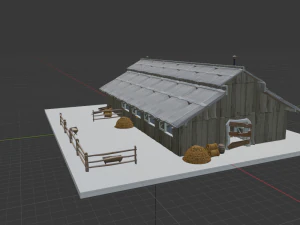 Stables - Fortnite 3D Model