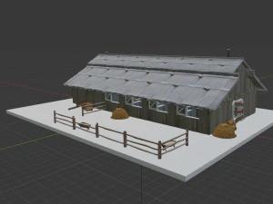 Stables - Fortnite 3D Model