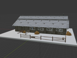 Stables - Fortnite 3D मॉडल