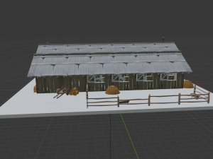 Stables - Fortnite 3D मॉडल