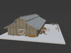 Stables - Fortnite 3D Model