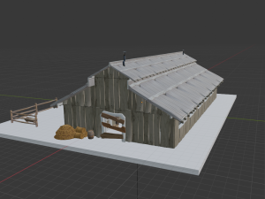 Stables - Fortnite 3D मॉडल