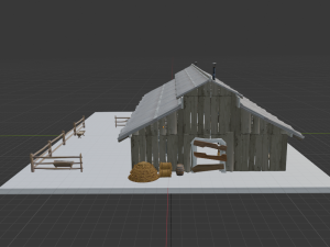 Stables - Fortnite 3D मॉडल