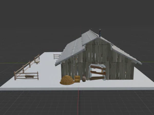 Stables - Fortnite 3D Model