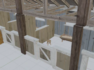 Stables - Fortnite 3D Model