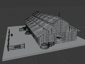 Stables - Fortnite 3D मॉडल
