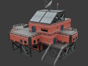 Comms Station - Fortnite Modèle 3D