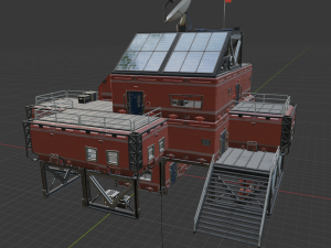 Comms Station - Fortnite 3D 모델