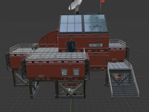 Comms Station - Fortnite 3D 모델