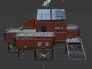 Comms Station - Fortnite 3D Model