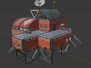 Comms Station - Fortnite 3D Model