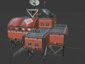 Comms Station - Fortnite 3D Model
