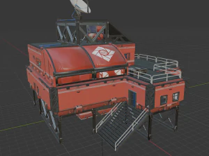 Comms Station - Fortnite 3D Model