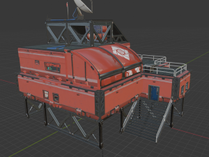 Comms Station - Fortnite 3D 모델