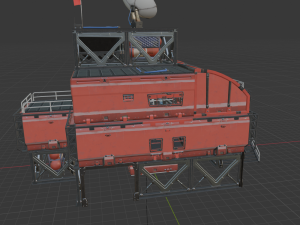 Comms Station - Fortnite 3D 모델