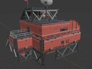 Comms Station - Fortnite 3D Model