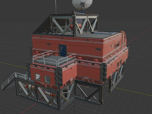 Comms Station - Fortnite 3D 모델