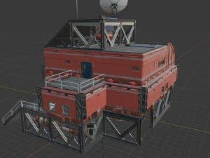 Comms Station - Fortnite 3D Model