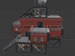 Comms Station - Fortnite 3D 모델