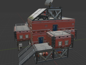 Comms Station - Fortnite 3D 모델
